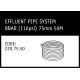 Marley Effluent Pipe System 8Bar (116psi) 75mm 50M - 220.75.50